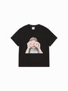 ADLV Women's ADLV Baby Face Donut 3/4 Sleeve T-Shirt