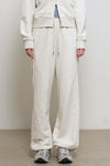 General Idea WOMAN Lace Trim Sweat Pants