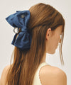 Marithé François Girbaud Circle Logo Ribbon Hair Clip