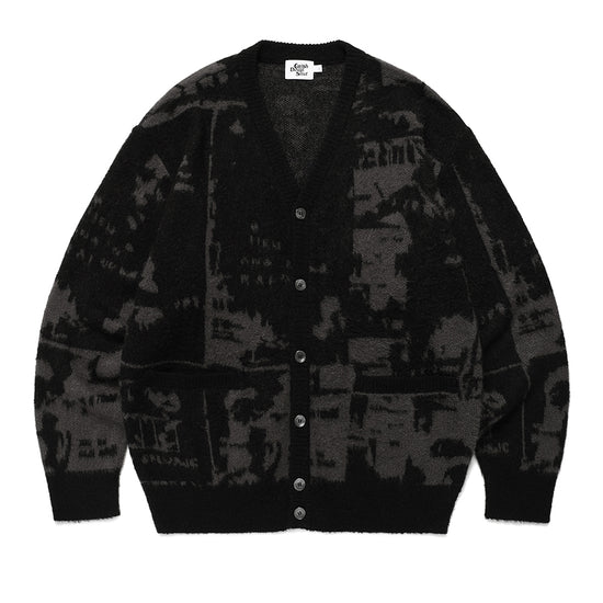 Cavish Brushed Mohair Cardigan