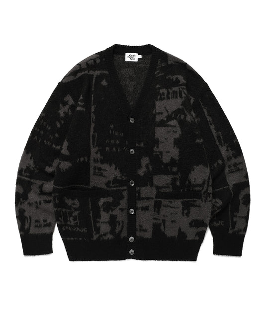 Cavish Brushed Mohair Cardigan
