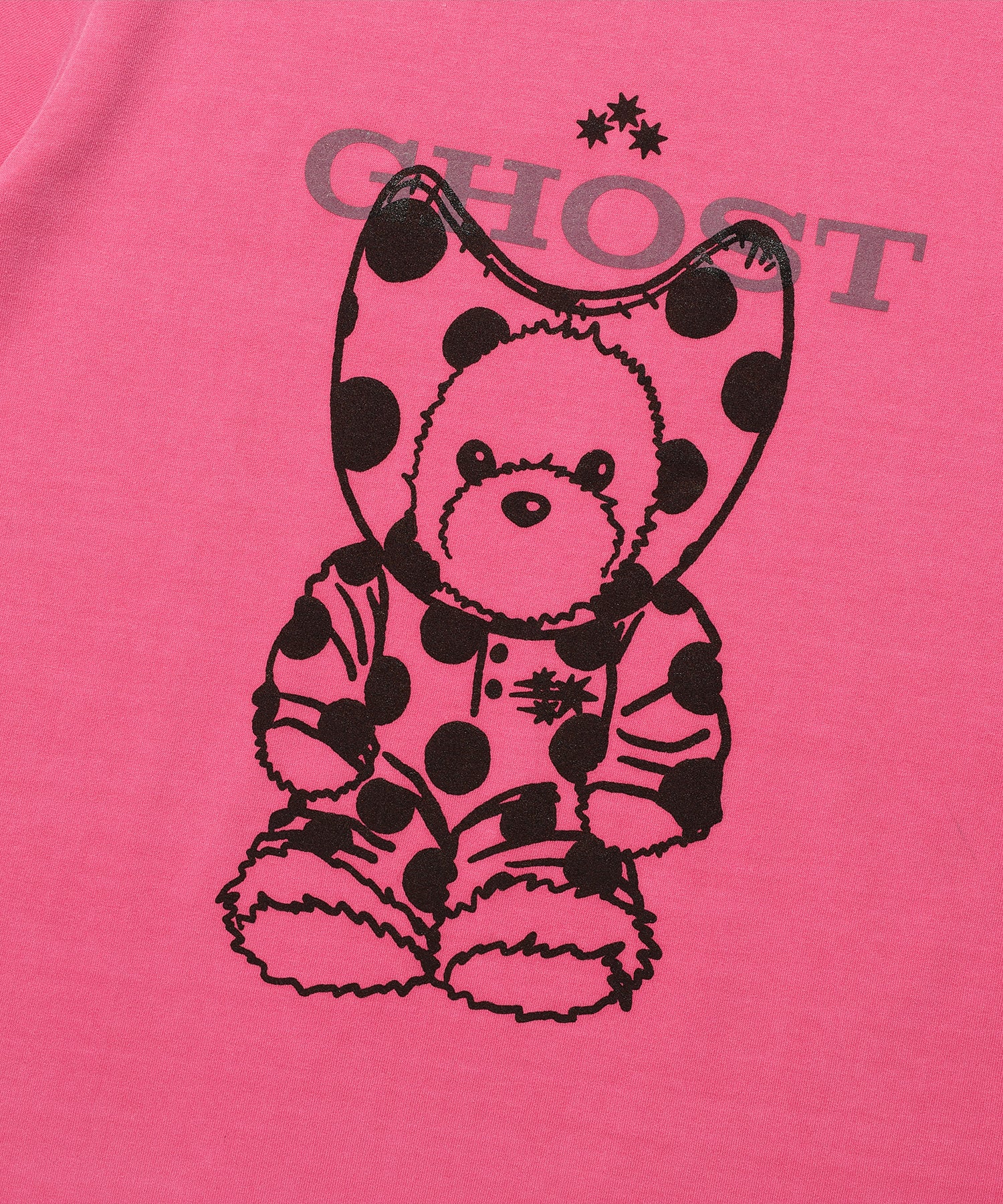 Nice Ghost Club Devil Bear Doll Pigment Dyed Tee