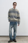 General Idea UNISEX Hachi Big Border Knit Pullover