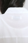 General Idea WOMAN Summer Wrinkle Sheer Shirt