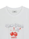 MLB Summer Fruits Lifestyle Front Graphic Over Fit T-shirt