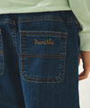 Marithé François Girbaud Kids Straight Cargo Denim Pants