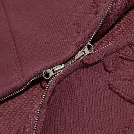 Nice Ghost Club 3Star Logo Zip Hoodie