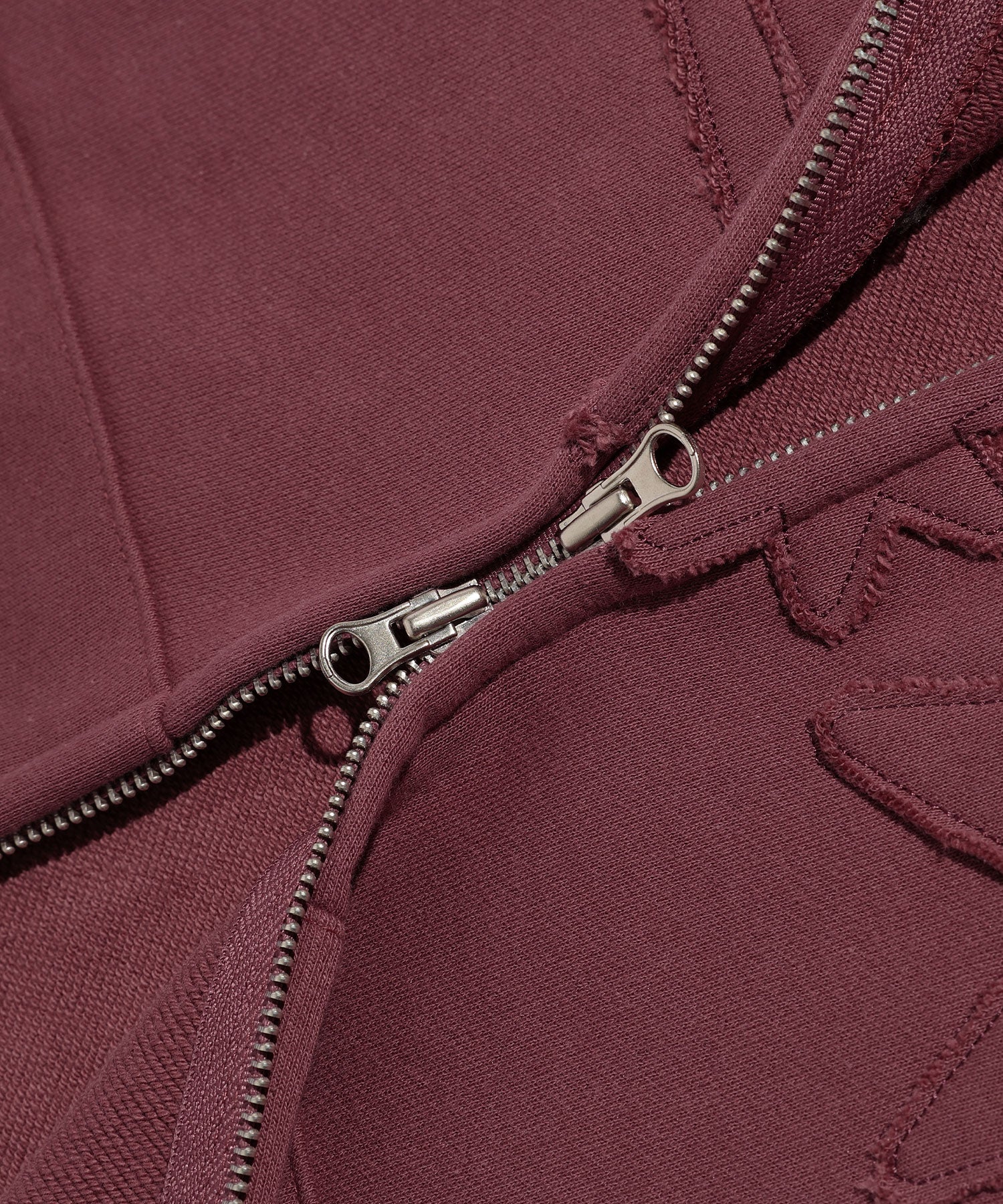 Nice Ghost Club 3Star Logo Zip Hoodie