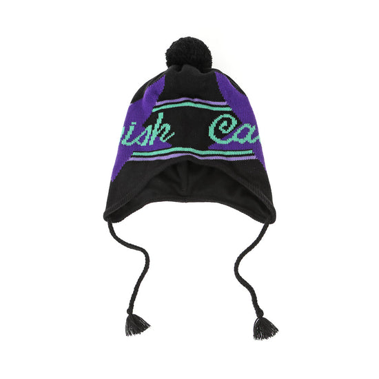 Cavish STAR EARFLAP BEANIE [BLACK]