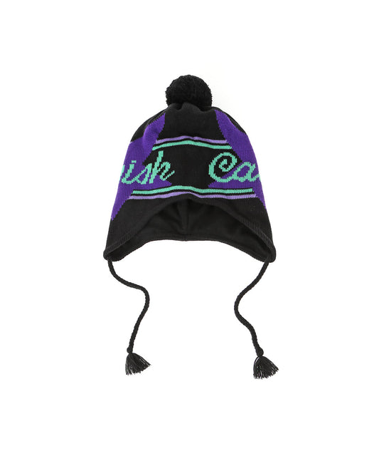 Cavish STAR EARFLAP BEANIE [BLACK]