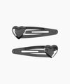 Marithé François Girbaud REGULAR LOGO HEART HAIR PIN 2PACK