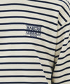 Marithé François Girbaud SMALL CLASSIC LOGO STRIPE SWEATSHIRT navy