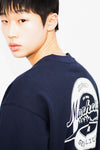 General Idea UNISEX Manhattan Cozy Crewneck [NAVY]