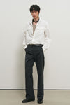 General Idea MAN Regular Fit Comfort Slacks [CHARCOAL]