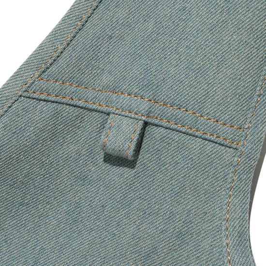 Nice Ghost Club Denim Doodle Shoulder Tote Bag