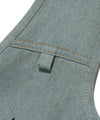 Nice Ghost Club Denim Doodle Shoulder Tote Bag