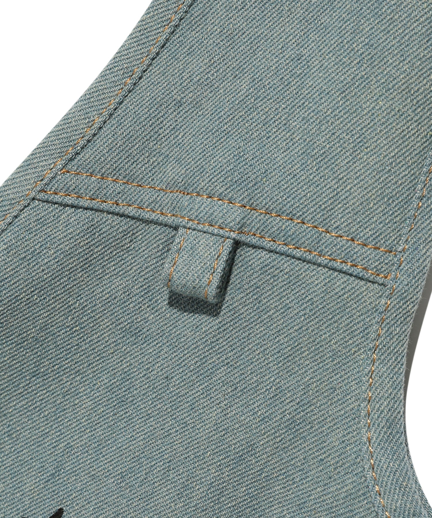 Nice Ghost Club Denim Doodle Shoulder Tote Bag