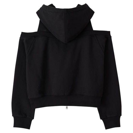 Bitter Cells Split Cut Out Hood Zip Up