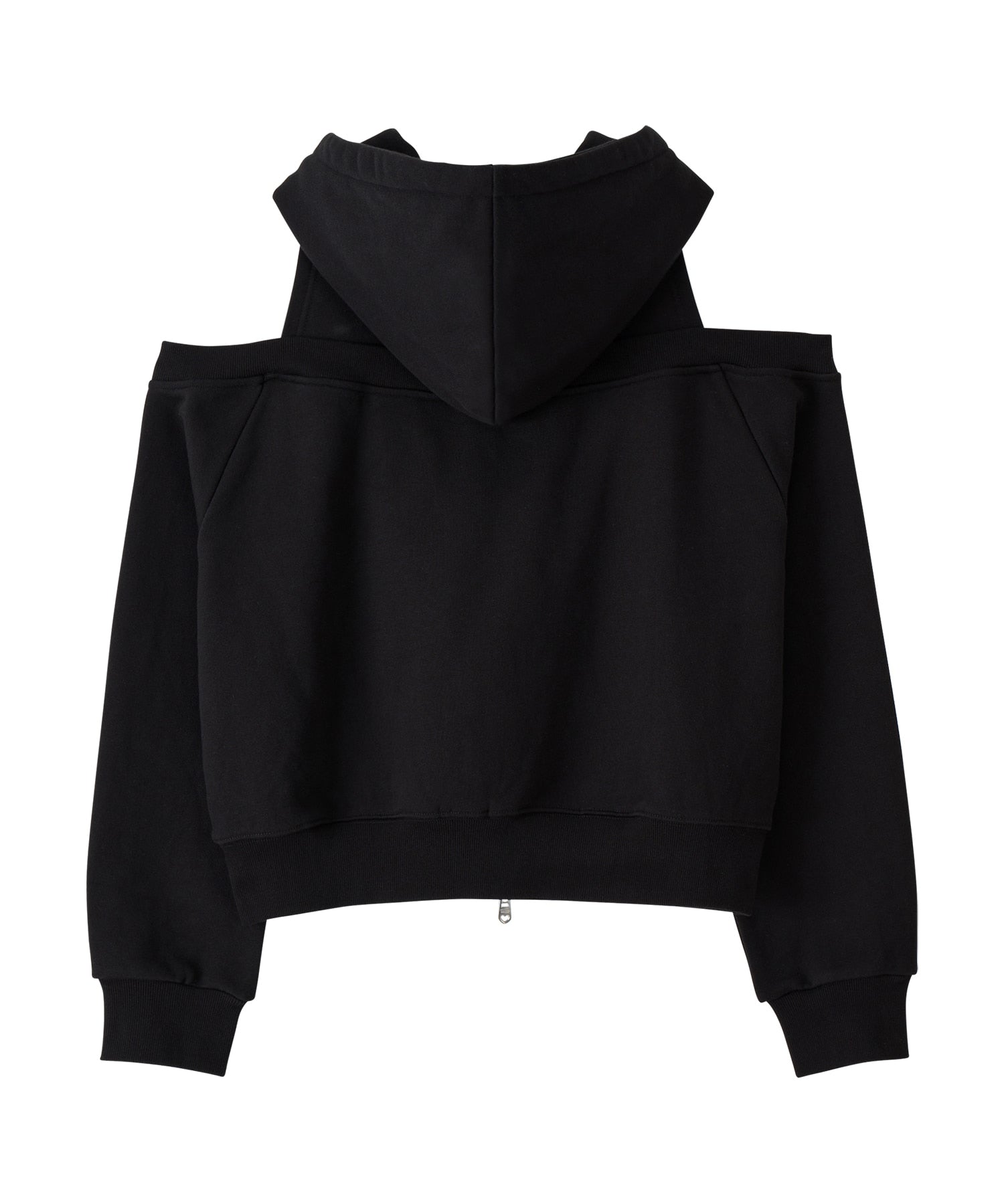 Bitter Cells Split Cut Out Hood Zip Up
