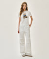 Marithé François Girbaud W SUMMER WIDE FIT DENIM PANTS