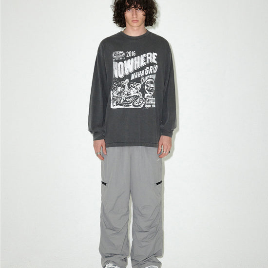 Mahagrid Basic Logo Nylon Pant
