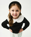Marithé François Girbaud ENFANT FRILL COLLAR KNIT