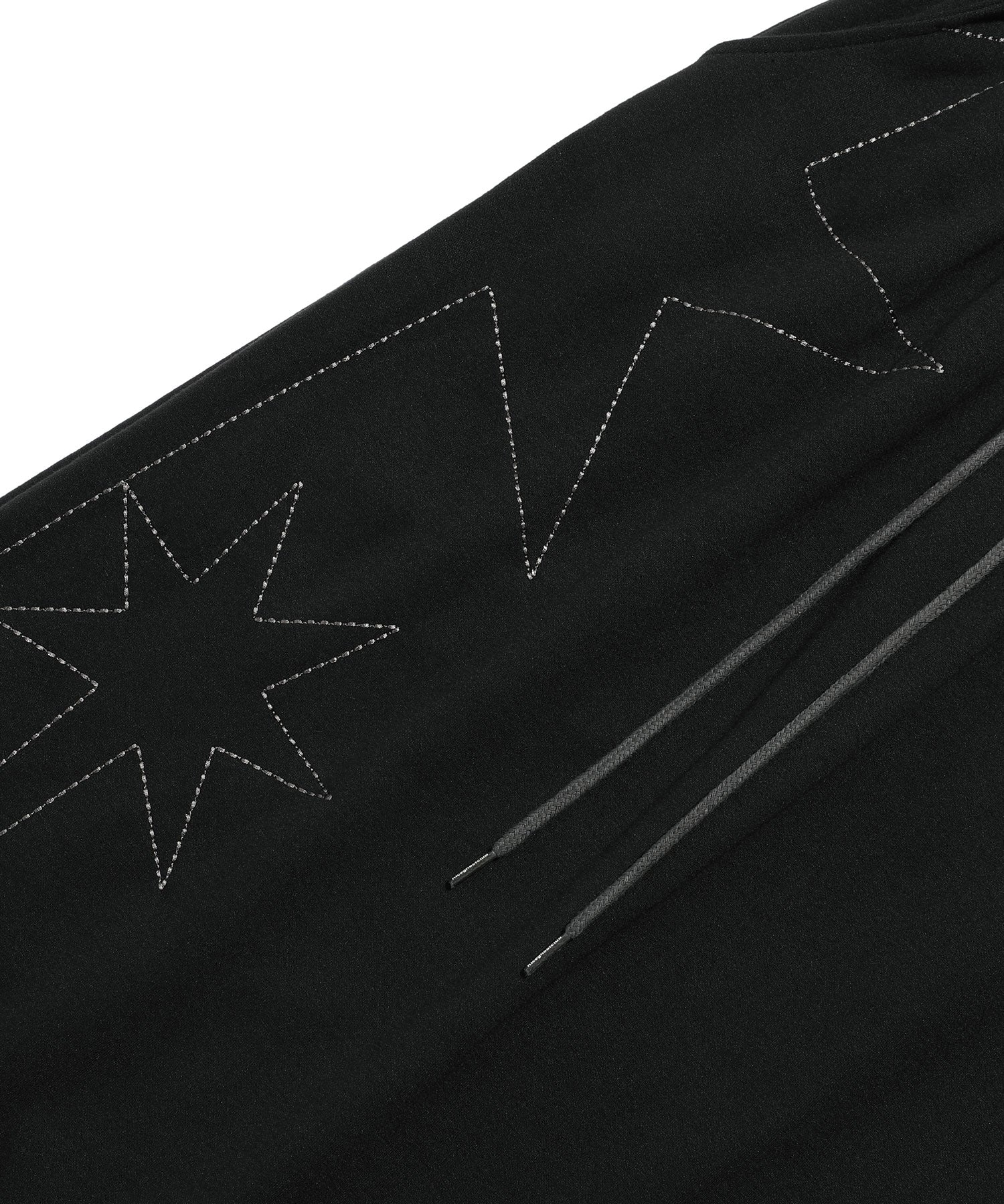 Nice Ghost Club Big Star Logo Sweat Skirt [Black]