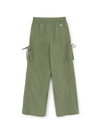 MLB Women's GORPCORE Super Light Weight Ribbon Cargo Semi Wide Pants