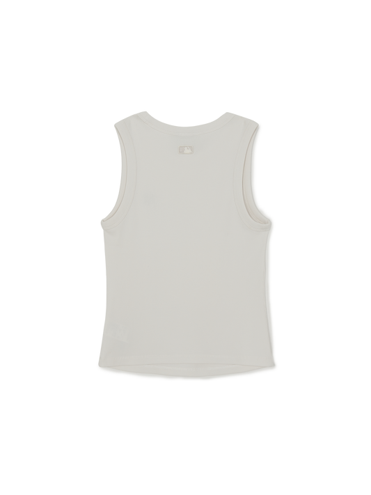 MLB Women's Street Slim Ribbed Sleeveless T-shirt