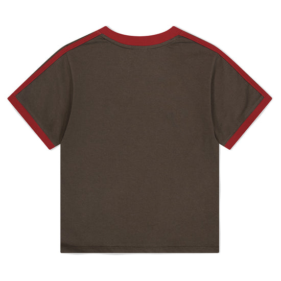 Mahagrid Football Ringer Tee