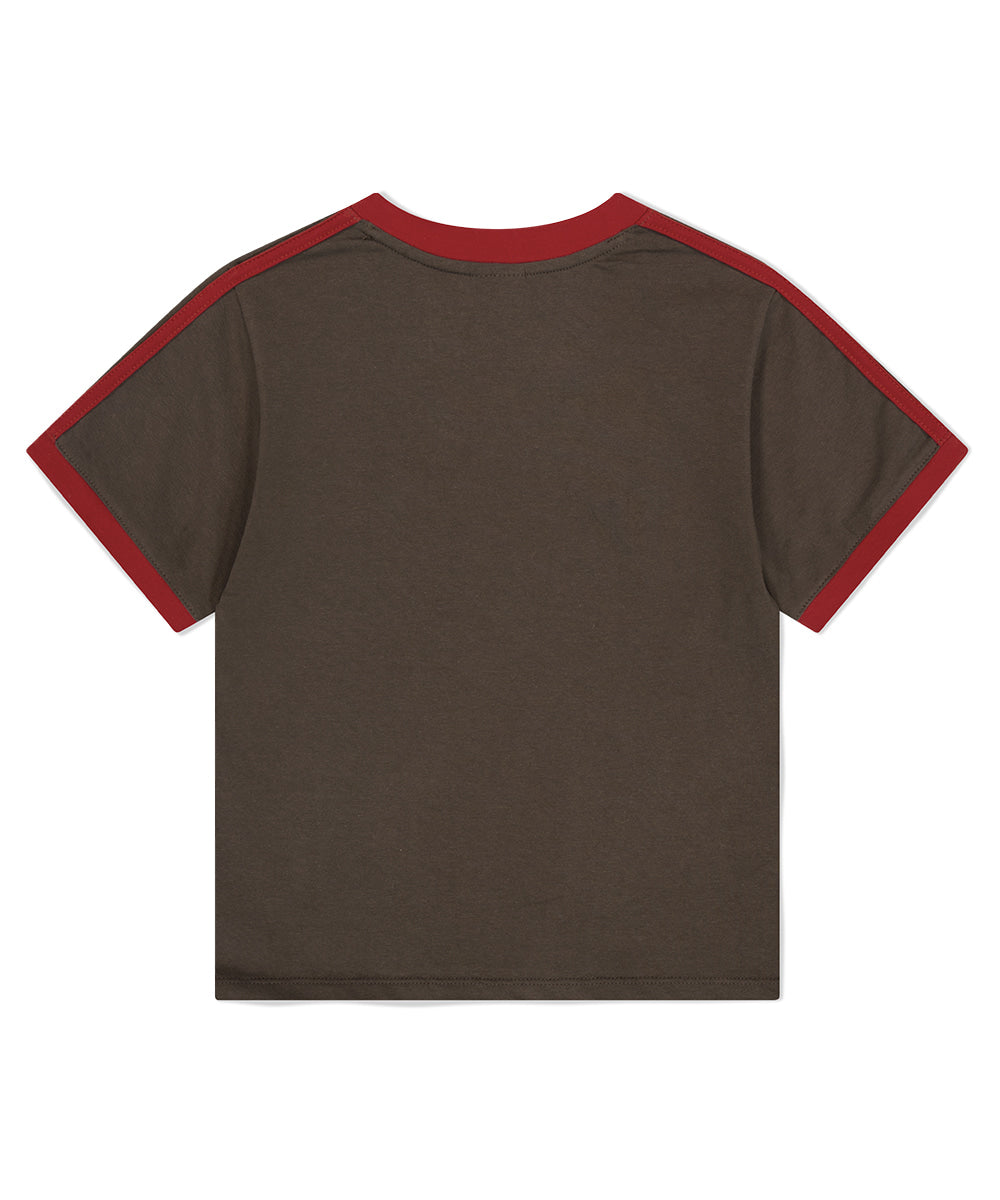 Mahagrid Football Ringer Tee