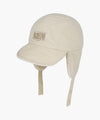 Marithé François Girbaud Marithé Sport Reversible Earflap Cap Ivory