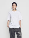 ADLV Two Tone Thick Print Short Sleeve T-Shirt