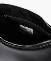 Marithé François Girbaud CLASSIC LOGO FAUX LEATHER HOBO BAG black
