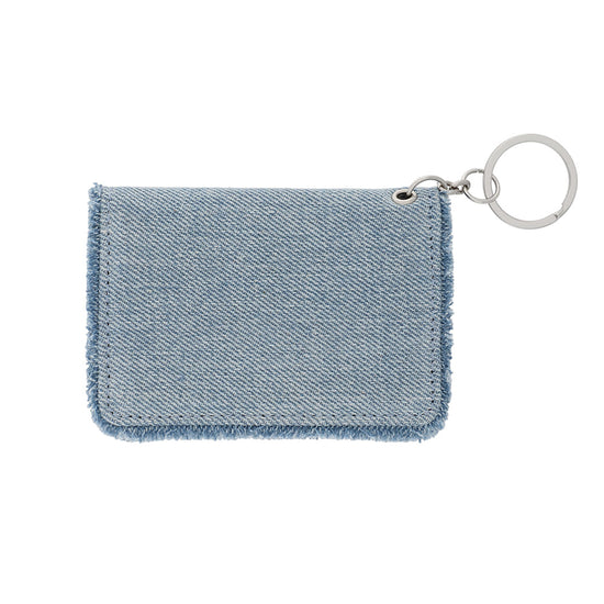 Cavish RAWCUT WASHED DENIM WALLET