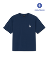 MLB BASIC LACE MEGA LOGO OVER FIT T-shirt