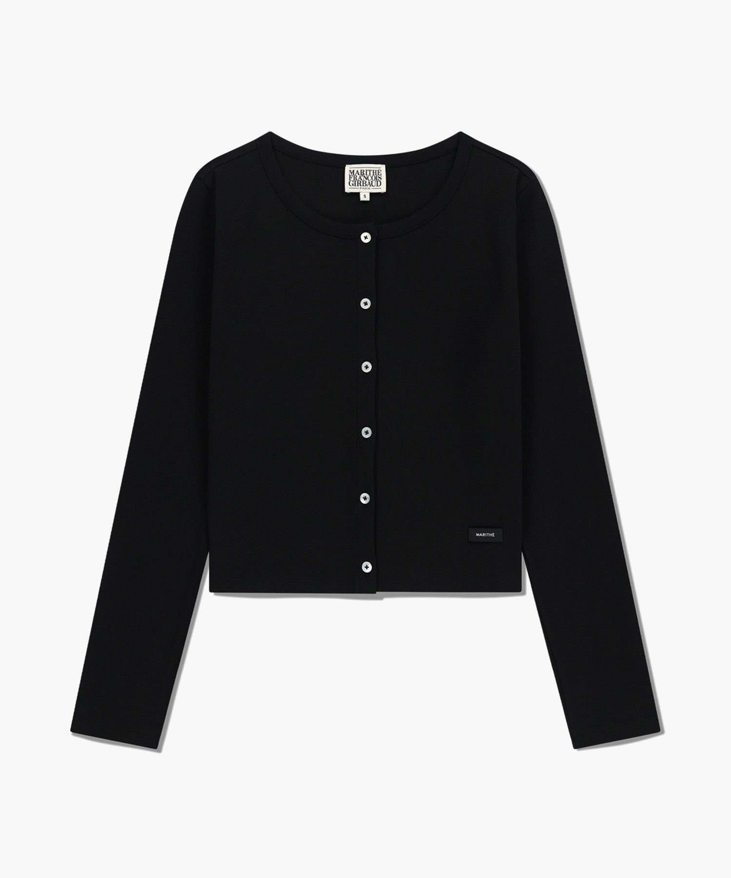 Marithé François Girbaud W BASIC COTTON CARDIGAN