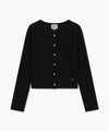 Marithé François Girbaud W BASIC COTTON CARDIGAN