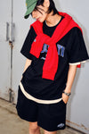 General Idea Unisex Brooklyn Mini Tzuri Half Pants [BLACK]