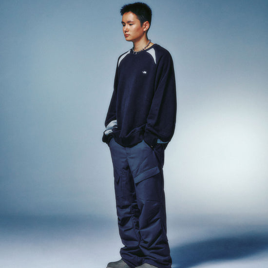 Nice Ghost Club Sporty Line Sweatshirts [Black]