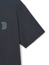 MLB Vintage Denimlike Monogram Big Lux Over Fit T-shirt