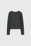 General Idea WOMAN Layered Twist T-Shirt