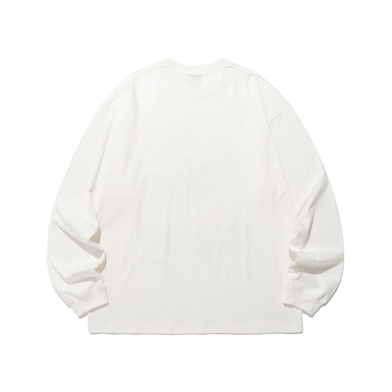 Nice Ghost Club Three Eyes Dog Big Big Long Sleeve Tee