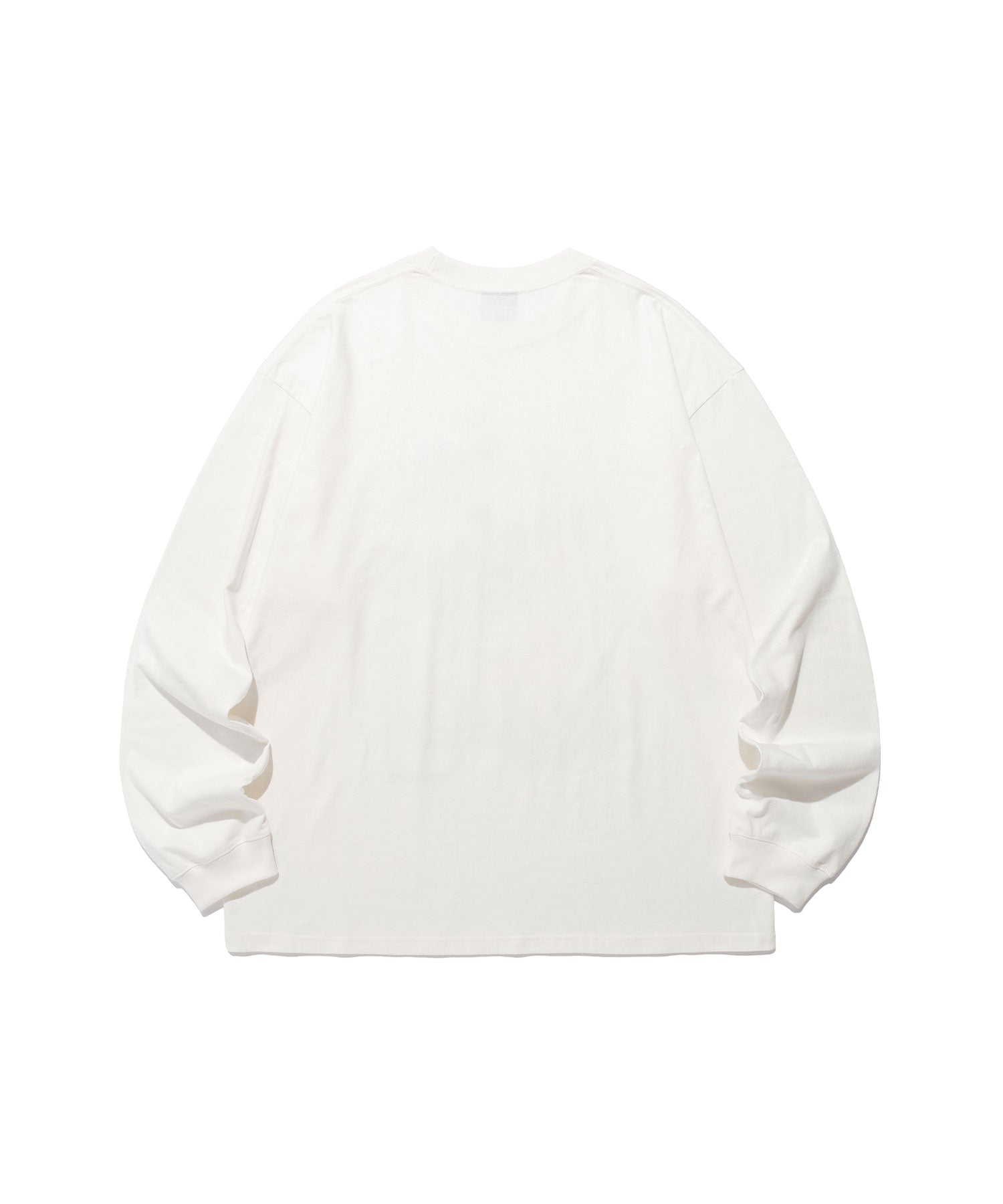 Nice Ghost Club Three Eyes Dog Big Big Long Sleeve Tee