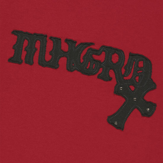 Mahagrid Gothic Applique Crop Tee