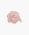 Marithé François Girbaud Circle Logo Flower Brooch