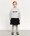 Marithé François Girbaud Kids Patchwork Sweatshirt Heather Gray
