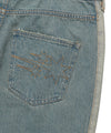 Nice Ghost Club Side Panel Bootscut Jeans