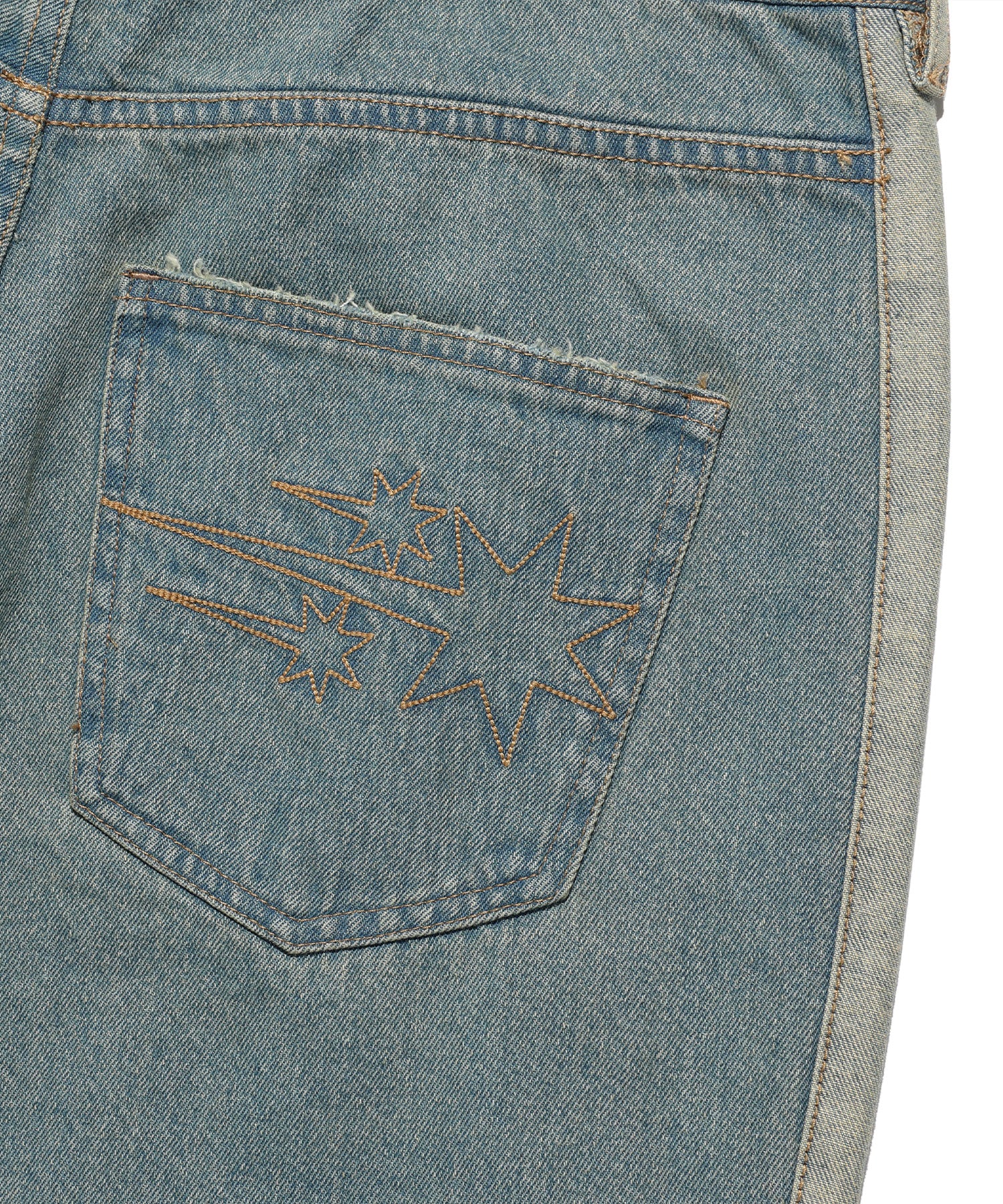 Nice Ghost Club Side Panel Bootscut Jeans