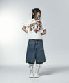 Nice Ghost Club Ghost Soul Girl Cat Tee [White]